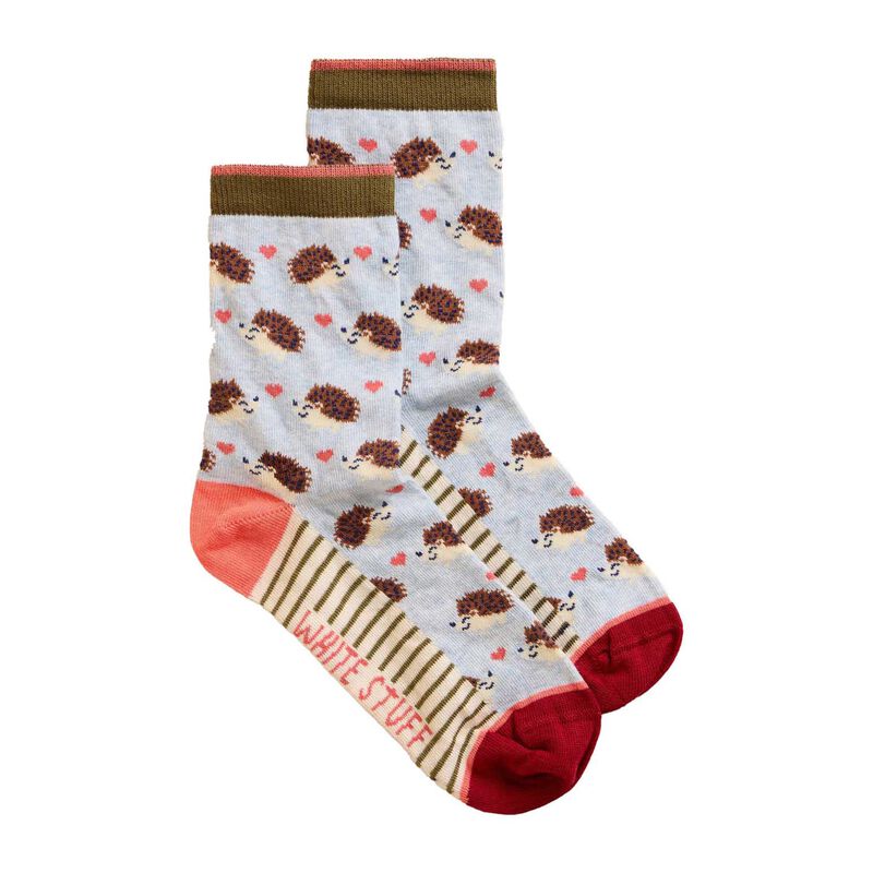 White Stuff Hedgehog Ankle Sock image number 0